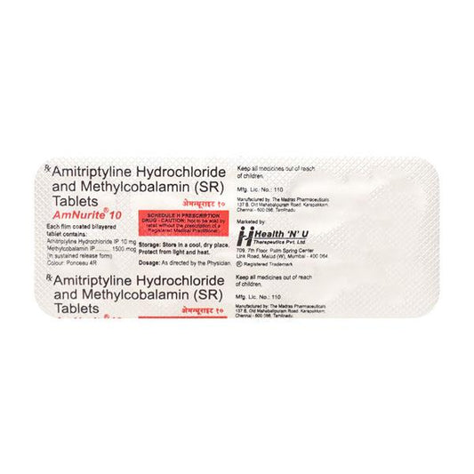 Amnurite 10mg Tablet 10'S
