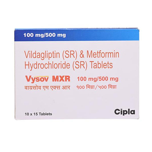 VYSOV MXR 100/500mg Tablet 15's