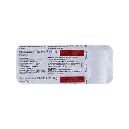 PLAROS 20mg Tablet 10's