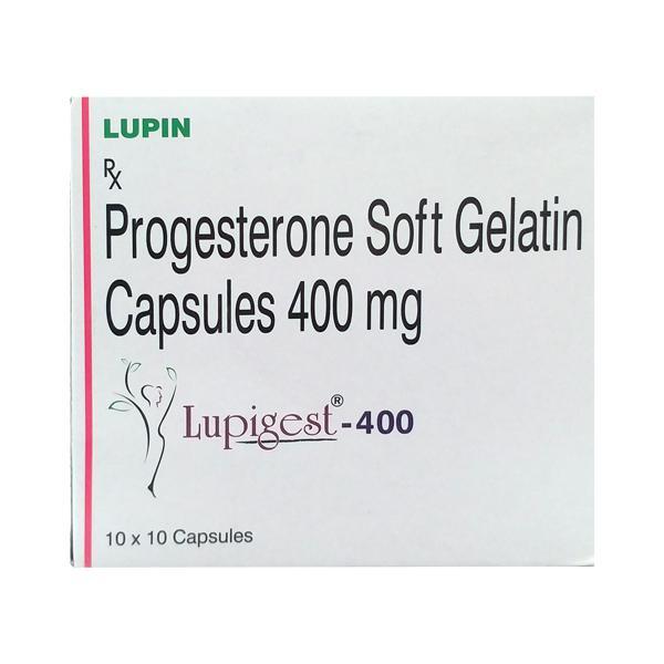 Lupigest 400mg Capsule 10'S