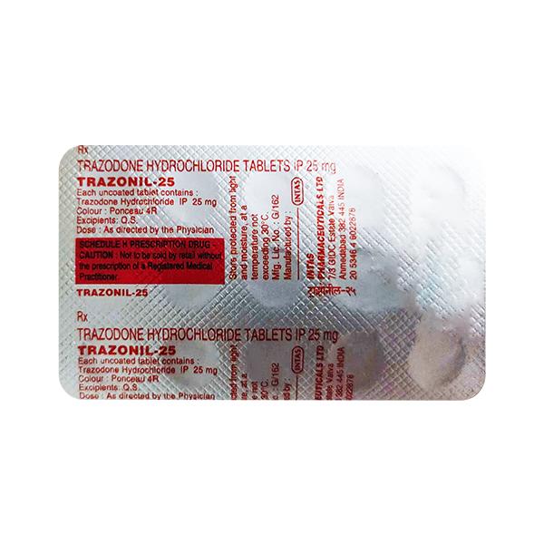 TRAZONIL 25 Tablet 15's