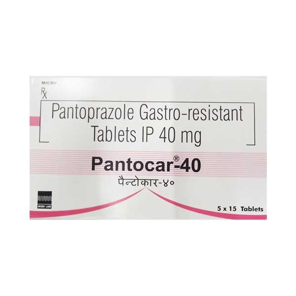 PANTOCAR 40 Tablet 15's