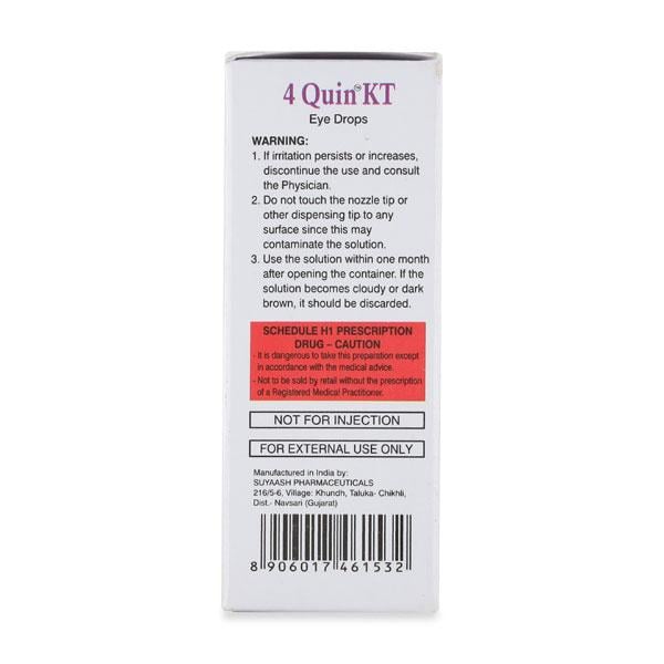 4 QUIN KT Eye Drops 5ml