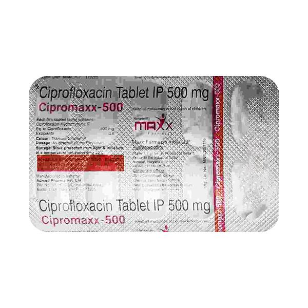 CIPROMAXX 500 Tablet 10's