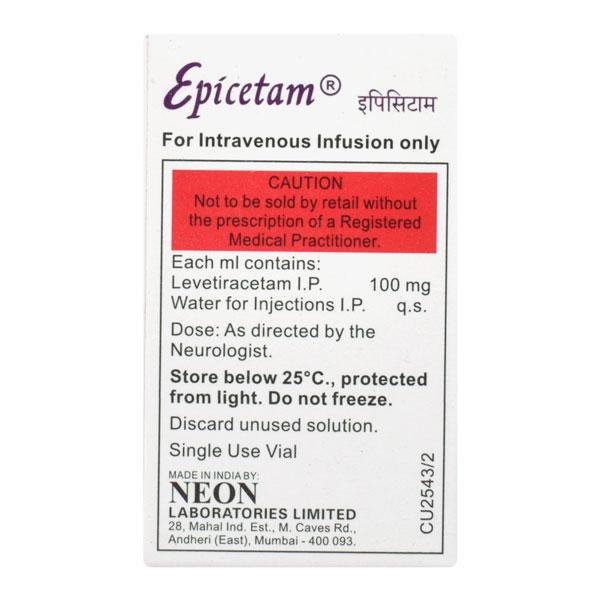 Epicetam 500mg Injection 5ml