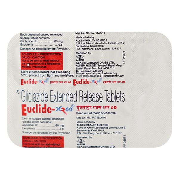 EUCLIDE XR 60 Tablet 10's