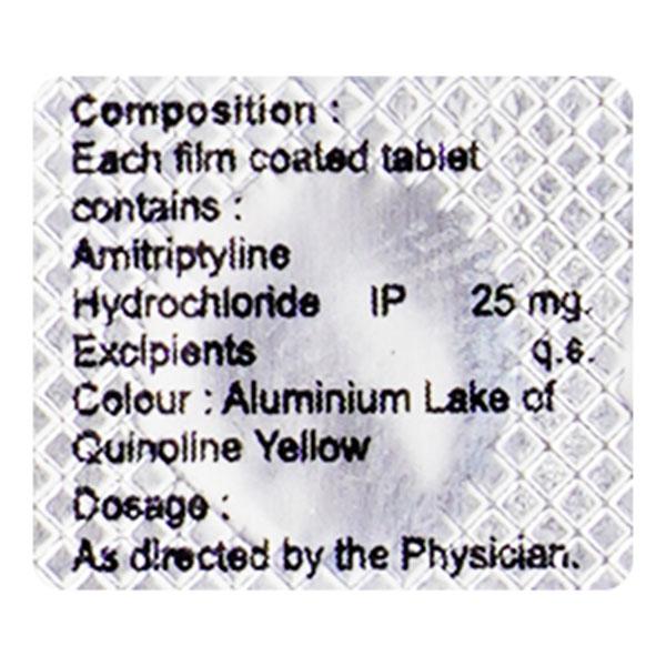 AMITOP 25mg Tablet 10's