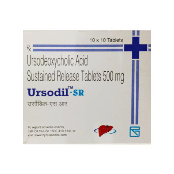 Ursodil SR 500mg Tablet 10'S
