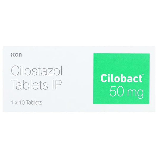 CILOBACT 50mg Tablet 10's