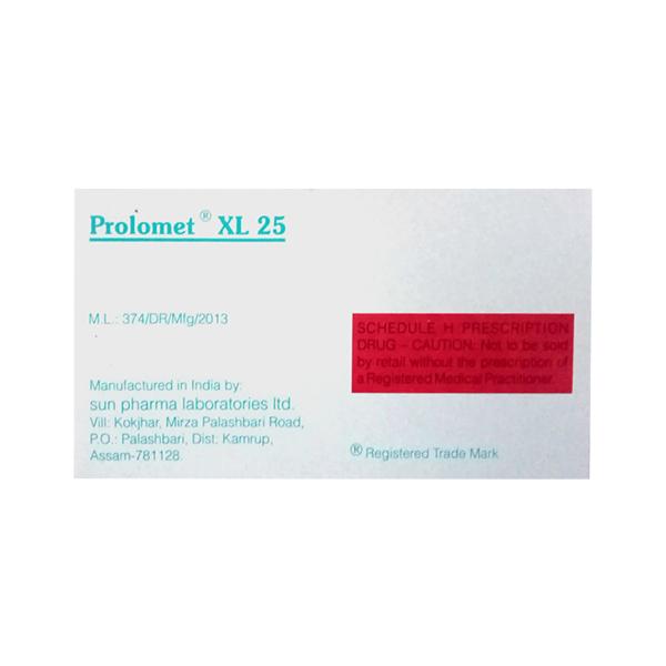 PROLOMET XL 25 Tablet 15's