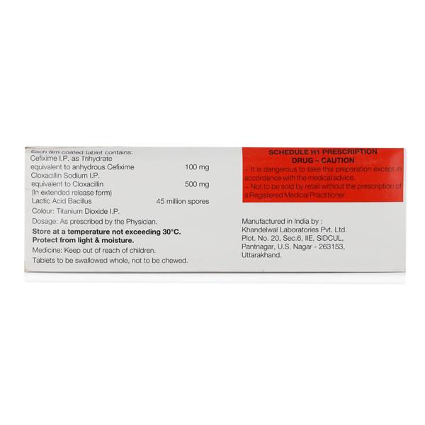 Cefi XL 100mg Tablet 10'S
