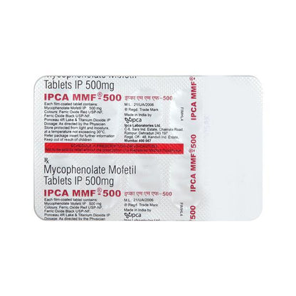 MMF 500mg Tablet 10'S (N)