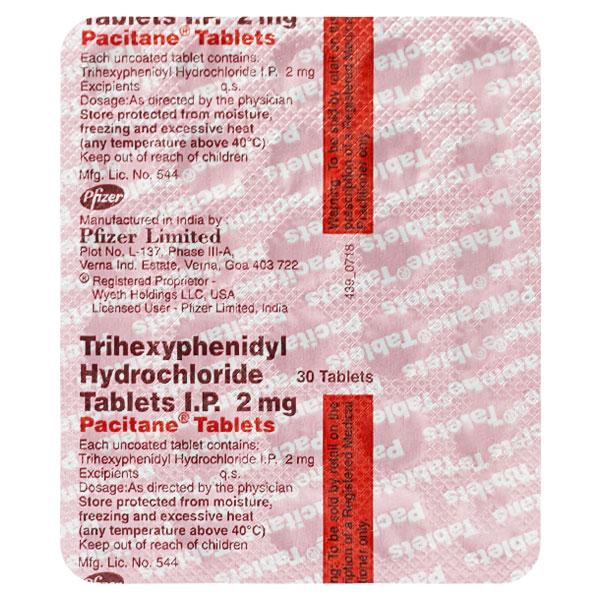 Pacitane 2mg Tablet 30'S - Global Surgicals