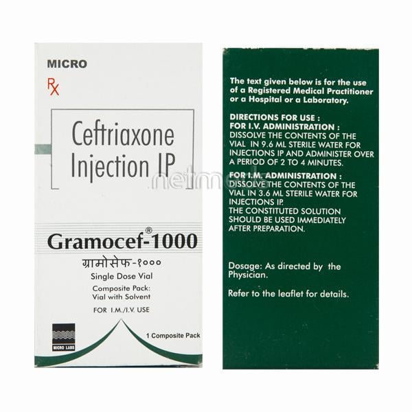 Gramocef 1000 Injection 1's