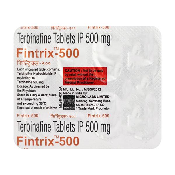 Fintrix 500mg Tablet 7'S