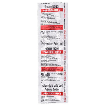 Palido OD 3mg Tablet 10'S - Global Surgicals