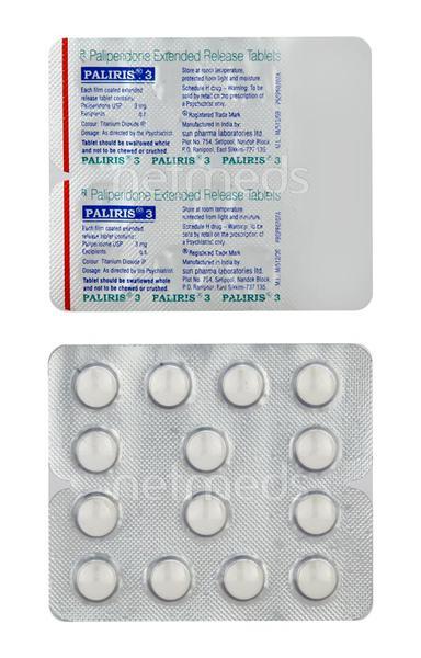 Paliris 3mg Tablet 14'S - Global Surgicals