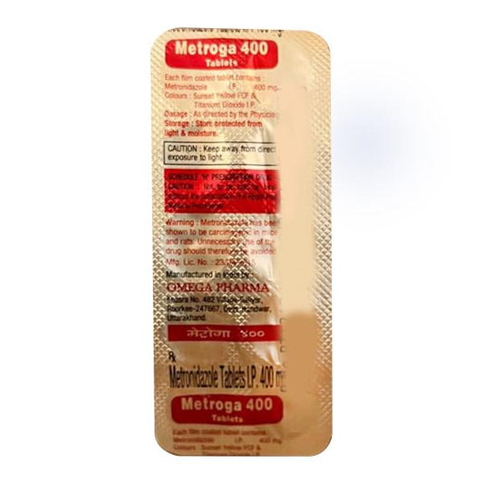 METROGA 400 Tablet 10's