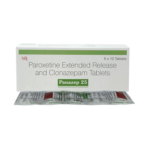 Panazep 25mg Tablet 10'S - Global Surgicals