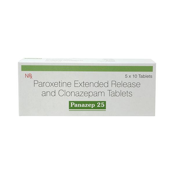 Panazep 25mg Tablet 10'S - Global Surgicals