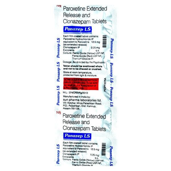 Panazep LS Tablet 10'S - Global Surgicals