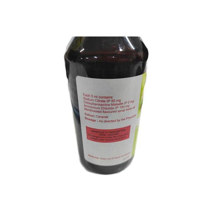 PANTHOR Expectorant 100ml - Global Surgicals