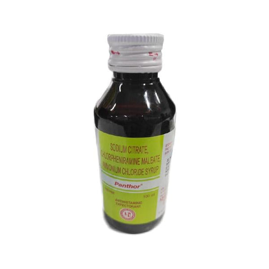 PANTHOR Expectorant 100ml - Global Surgicals