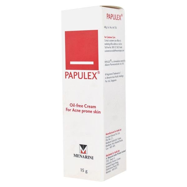 Papulex Cream 15gm - Global Surgicals