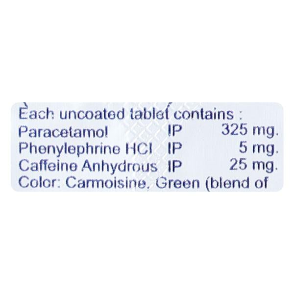 PARAMOL C PLUS Tablet 10's - Global Surgicals