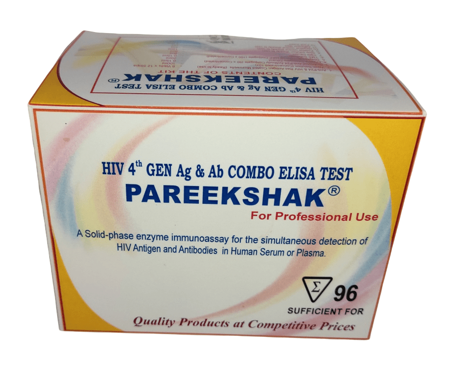 Pareekshak HIV 4th GN Ag & Ab Combo Elisa Kit - Global Surgicals