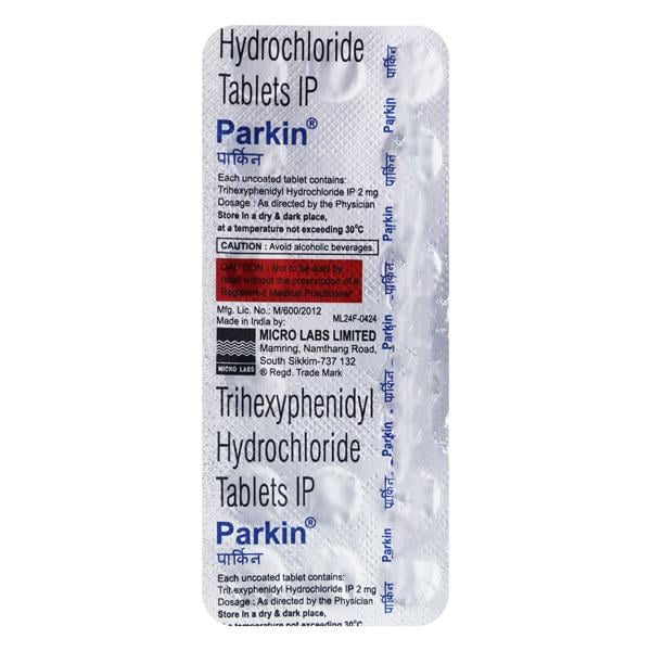 PARKIN Tablet 15's - Global Surgicals