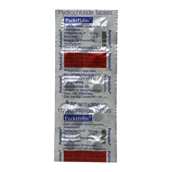 Parkitidin Tablet 10'S - Global Surgicals