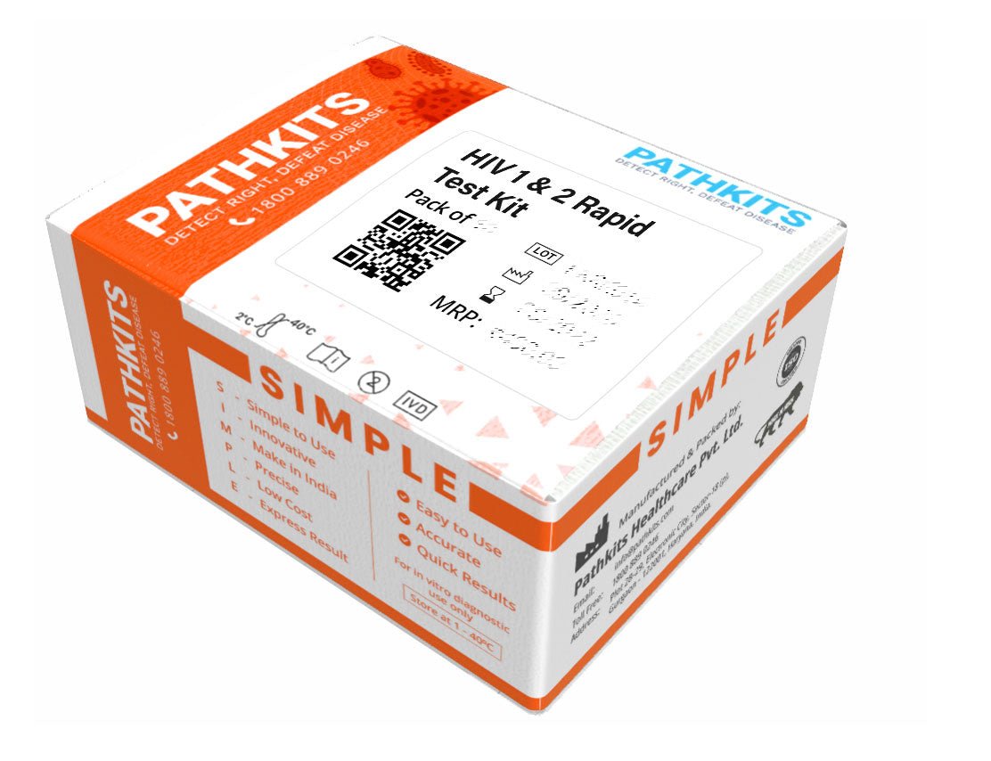 Pathkits Simple 1 & 2 HIV Rapid Card - Global Surgicals