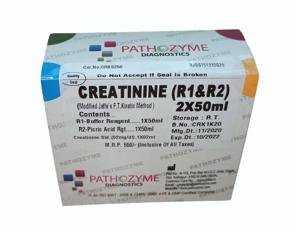 Pathozyme Creatinine Jaffe's Test - Global Surgicals