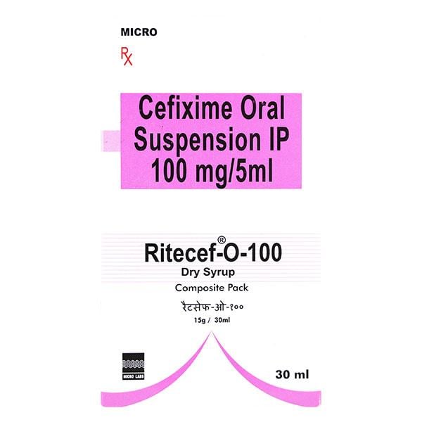 Ritecef O 100mg Dry Syrup 30ml