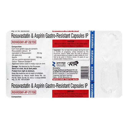 ROVASDAY AP 20/150 Capsule 10's