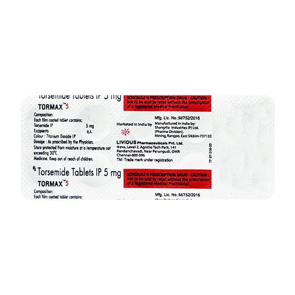 TORMAX 5 Tablet 10's