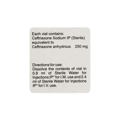 Accuzon 250mg Injection 1's
