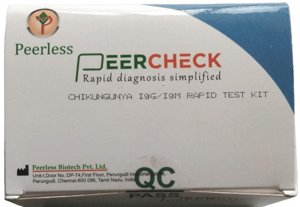 Peercheck Chikunguniya IgG/IgM Rapid Card - Global Surgicals