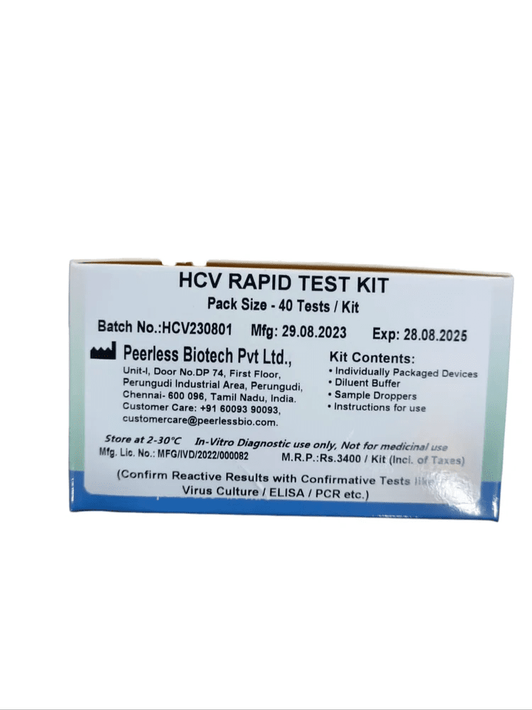 Peercheck HCV Rapid Card - Global Surgicals