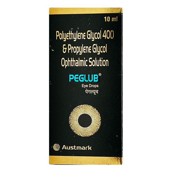 PEGLUB Eye Drops 10ml - Global Surgicals