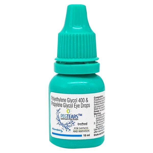 Pegtears Eye Drops 10ml - Global Surgicals