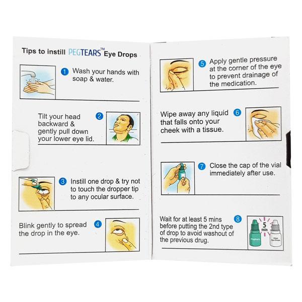 Pegtears Eye Drops 10ml - Global Surgicals