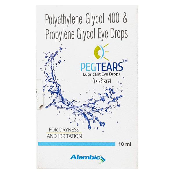 Pegtears Eye Drops 10ml - Global Surgicals
