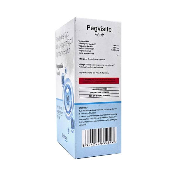 PEGVISITE Ophthalmic Solution 10ml - Global Surgicals