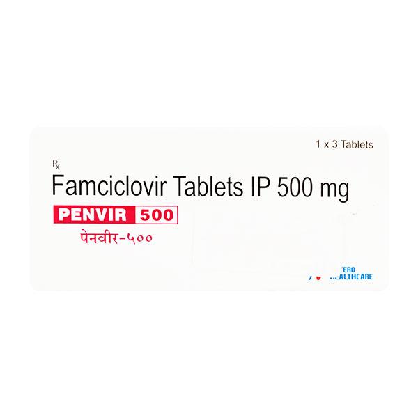 Penvir 500mg Tablet 3'S - Global Surgicals