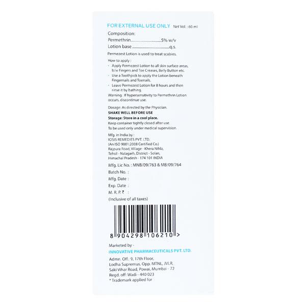 PERMEZEST Lotion 60ml - Global Surgicals
