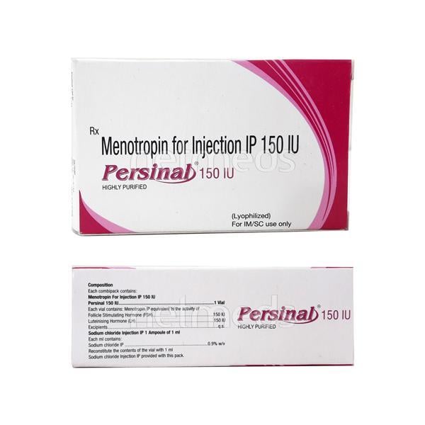 Persinal 150IU Injection 1's - Global Surgicals