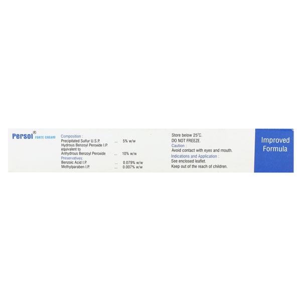 Persol Forte Cream 30gm - Global Surgicals