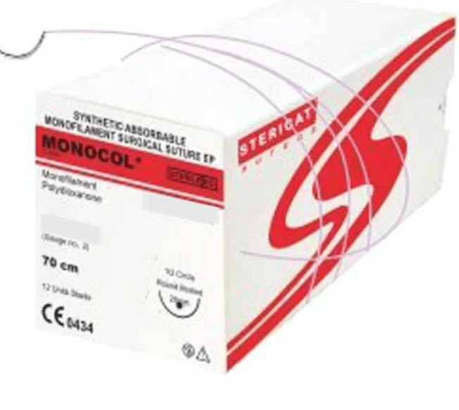 Peters Surgical Monocol Suture 3 - 0 - SFN9973A Pack of 12 - Global Surgicals